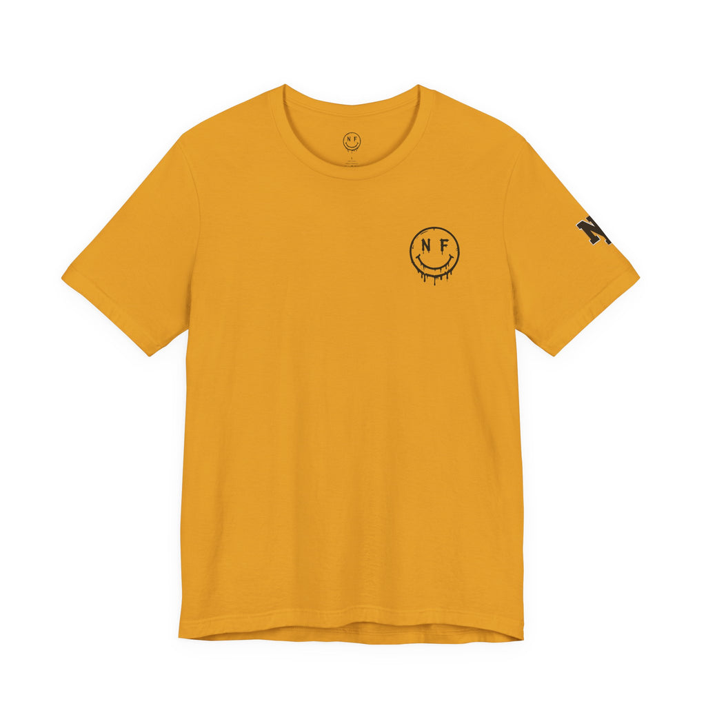 Never Forget Loyalty Tee — NF Drip Smiley Graphic T-Shirt