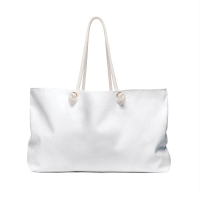 Drip Smiley NF logo Weekender Bag | Canvas Travel Tote